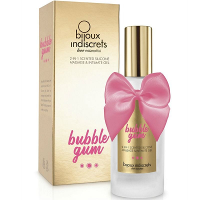 BIJOUX BUBBLE GUM 2 EM 1 SILICONE GEL 100 ML