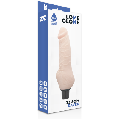 LOVECLONE DAVEN AUTLUBRIFICAÇÃO REALÍSTICA 23,8 CM