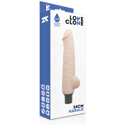 LOVECLONE HARALD AUTO-LUBRIFICAÇÃO VIBRADOR 24CM