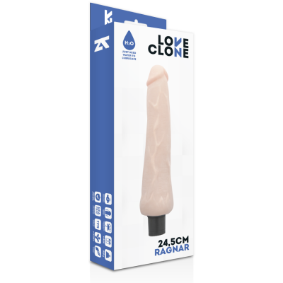 LOVECLONE RAGNAR AUTO-LUBRIFICAÇÃO VIBRADOR 24,5 CM