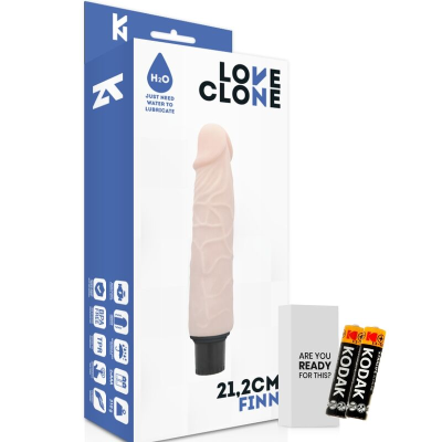 LOVECLONE FINN AUTO-LUBRIFICAÇÃO VIBRADOR 21,2 CM