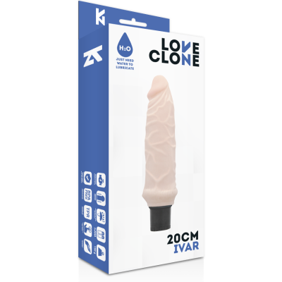 LOVECLONE IVAR VIBRADOR DE AUTLUBRIFICAÇÃO 20CM