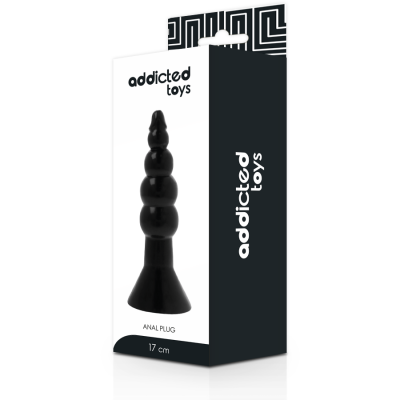 TOYS TOYS TOYS ANAL PLUG 17 CM PRETO