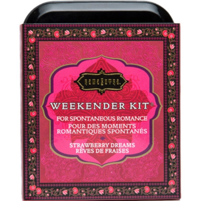 KAMASUTRA WEEKENDER TIN KIT STRAWBERRY DREAMS