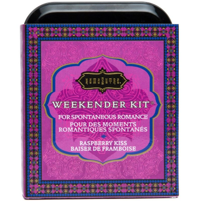 KAMASUTRA WEEKENDER TIN KIT RASPBERRY KISS