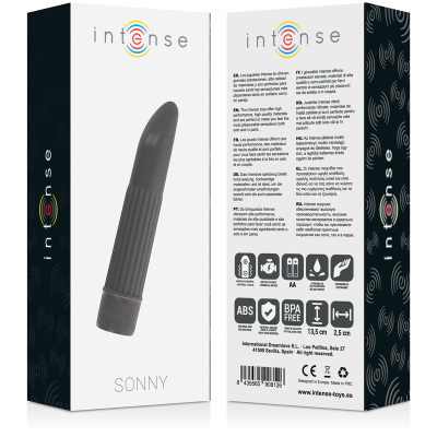 INTENSE SONNY VIBRATOR BLACK