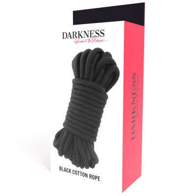 DARKNESS KINBAKU ROPE BLACK  5M