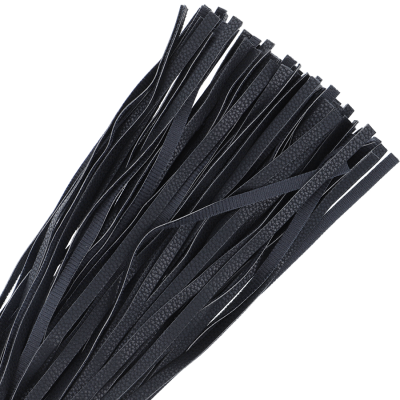 DARKNESS BLACK FLOGGER 42CM COURO