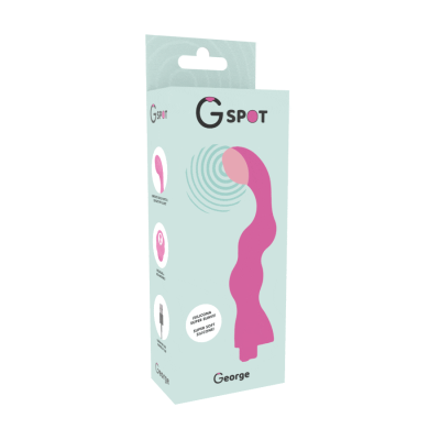 G-SPOT GEORGE G-SPOT VIBRADOR GUM ROSA