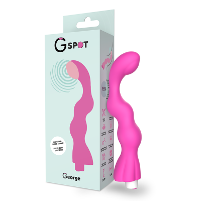 G-SPOT GEORGE G-SPOT VIBRADOR GUM ROSA