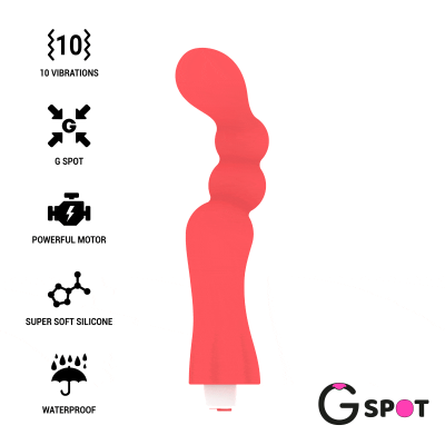 G-SPOT GOHAN G-SPOT VIBRADOR LUZ VERMELHA