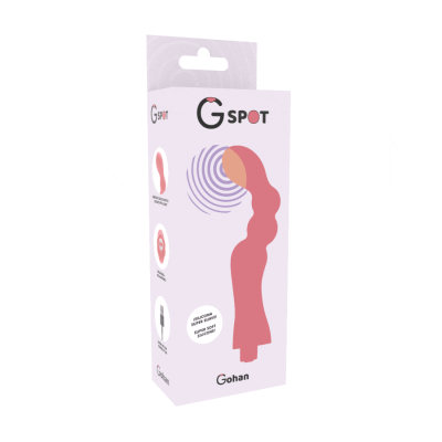 G-SPOT GOHAN G-SPOT VIBRADOR LUZ VERMELHA