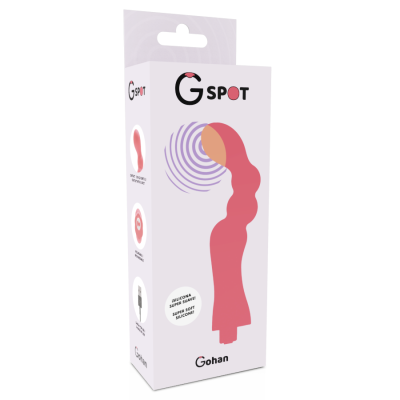 G-SPOT GOHAN G-SPOT VIBRADOR LUZ VERMELHA