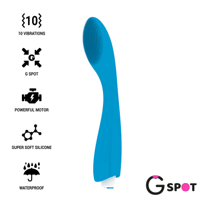 VIBRADOR G-SPOT G-SPOT GYLBERT AZUL TURQUESA