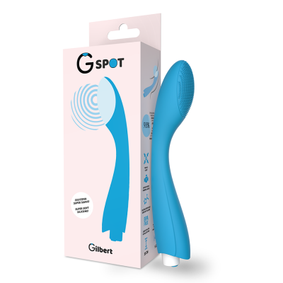 VIBRADOR G-SPOT G-SPOT GYLBERT AZUL TURQUESA