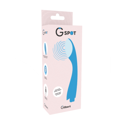 VIBRADOR G-SPOT G-SPOT GYLBERT AZUL TURQUESA