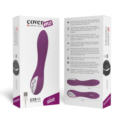 COVERME ELSIE VIBRATOR RECARREGÁVEL 10 SPEED WATERPROOF