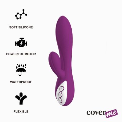 COVERME TAYLOR VIBRADOR RECARREGÁVEL 10 VELOCIDADE IMPERMEÁVEL