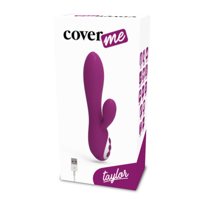 COVERME TAYLOR VIBRADOR RECARREGÁVEL 10 VELOCIDADE IMPERMEÁVEL