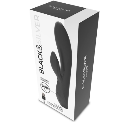 BLACK&SILVER KAULTZ VIBRATOR TOUCH CONTROL