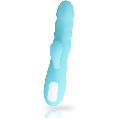 VIBRADOR GIRATÓRIO MIA EIFFEL TURQUOISE BLUE