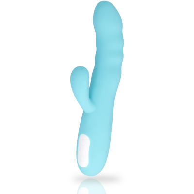 VIBRADOR GIRATÓRIO MIA EIFFEL TURQUOISE BLUE