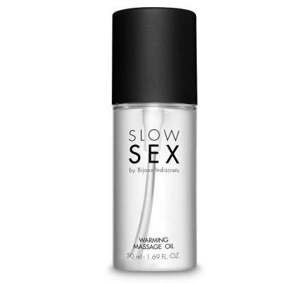 BIJOUX SLOW SEX WARMING MASSAGE OIL 50 ML