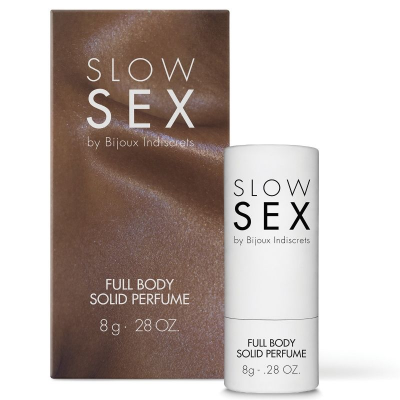 BIJOUX PERFUME SLOW SEX FULL BODY SÓLIDO 8 GR