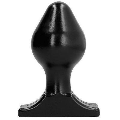 TODO O PLUGUE ANAL PRETO 16X8CM