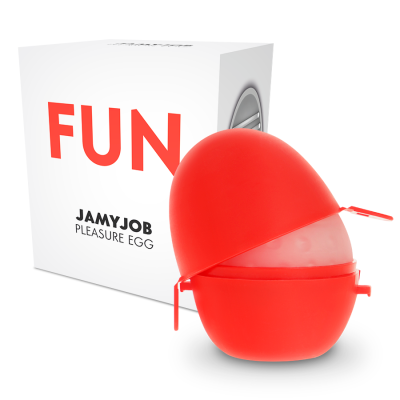 JAMYJOB EGG MASTURBATOR WHITE EDITION DISCRETT