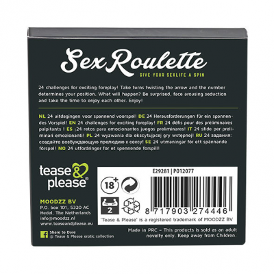 SEX ROLETTE FOREPLAY (NL-DE-EN-FR-ES-IT-PL-RU-SE-NO)