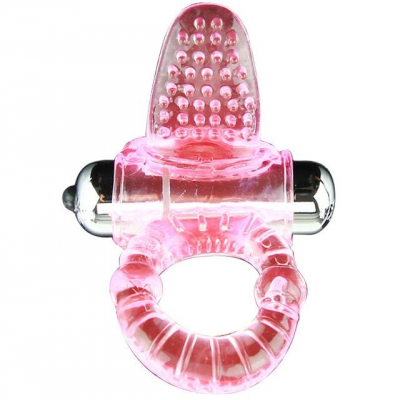 SWEET ABS 10 RITMOS RING ANILLO PENE VIBRADOR ROSA