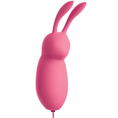 OMG COELHO BONITO PODEROSO PINK VIBRATOR USB