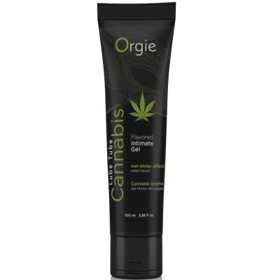 ORGIE LUBE TUBE CANNABIS COM SABOR INTIMATE GEL 100 ML