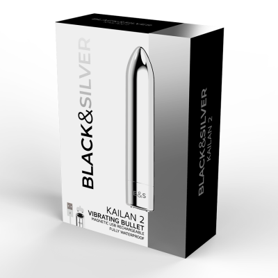 BLACK&SILVER BULLET VIBRATING KAILAN 2 SILVER