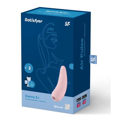 SATISFYER CURVY 2+ PINK