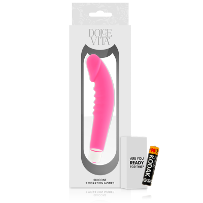 DOLCE VITA  REALISTIC PLEASURE PINK  SILICONE