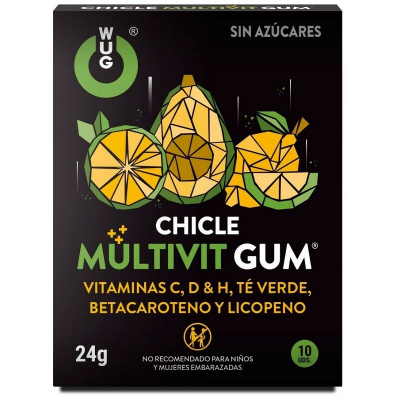 WUG GUM MULTIVIT GUM 10UNITS