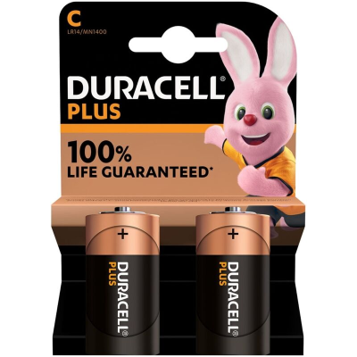 BATERIA DURACELL ULTRA POTÊNCIA ALCALINA C LR14 BLISTER * 2