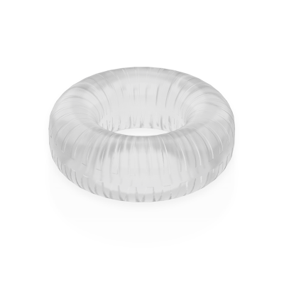 ALIMENTAÇÃO DO ANEL DE PÊNIS SUPER FLEXÍVEL E RESISTENTE 4.5CM PR07 CLEAR