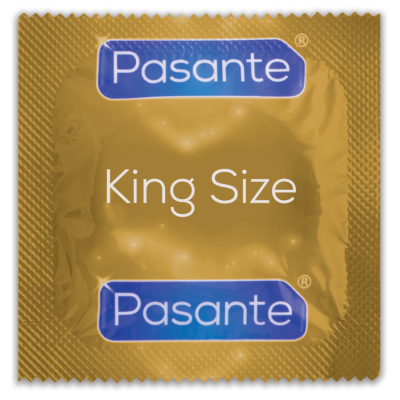 PASANTE PRESERVATIVOS KING MÁS LARGOS Y ANCHOS 12 UNIDADES