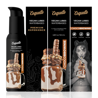 COQUETTE CHIC DESIRE PREMIUM EXPERIENCE 100ML VEGAN LUBES CHOCOBROWNIE