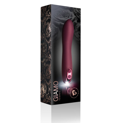 ROCKS-OFF GIAMO VIBRADOR RECARGABLE BURDEOS