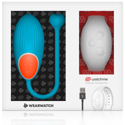 WEARWATCH EGG WIRELESS TECHNOLOGY WATCHME BLUE / SNOWY