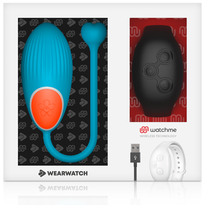 WEARWATCH EGG WIRELESS TECHNOLOGY WATCHME BLUE / JET BLACK