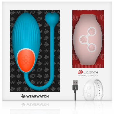 WEARWATCH EGG WIRELESS TECHNOLOGY WATCHME BLUE / PINK