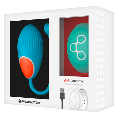 WEARWATCH EGG WIRELESS TECHNOLOGY WATCHME BLUE / AQUAMARINE