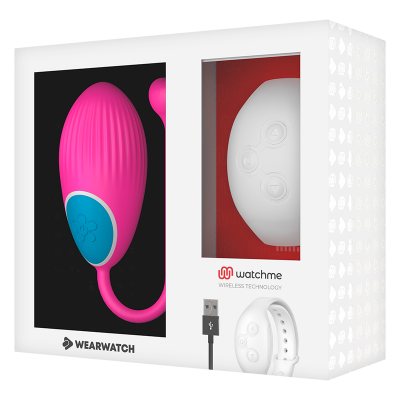 WEARWATCH EGG WIRELESS TECHNOLOGY WATCHME FUCHSIA / SNOWY