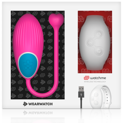 WEARWATCH EGG WIRELESS TECHNOLOGY WATCHME FUCHSIA / SNOWY