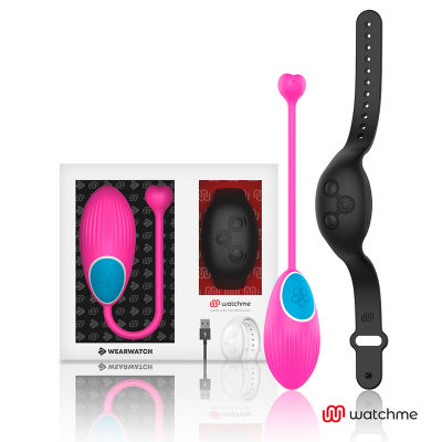 WEARWATCH EGG WIRELESS TECHNOLOGY WATCHME FUCHSIA / JET BLACK